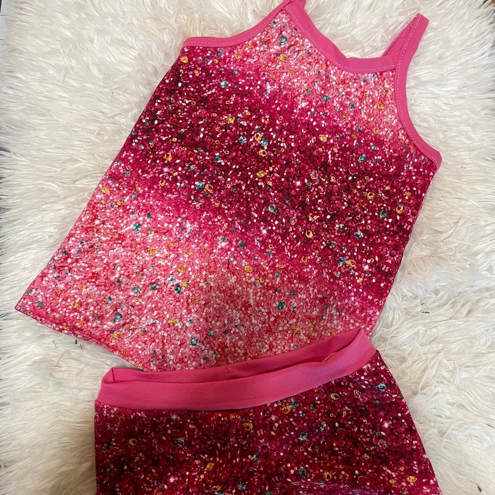 Glitter ombré cami sey